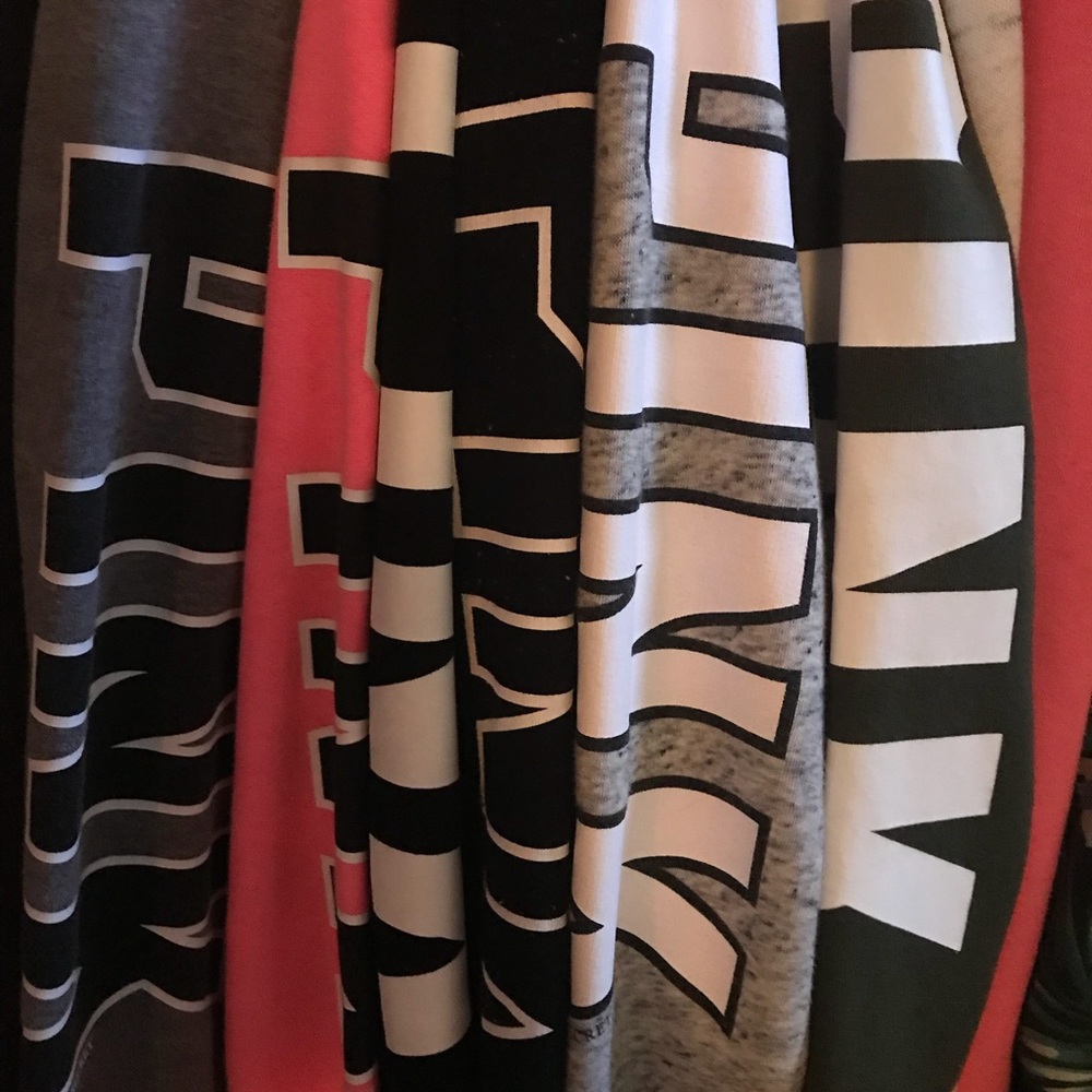 Vs Pink Game Day Hoodies